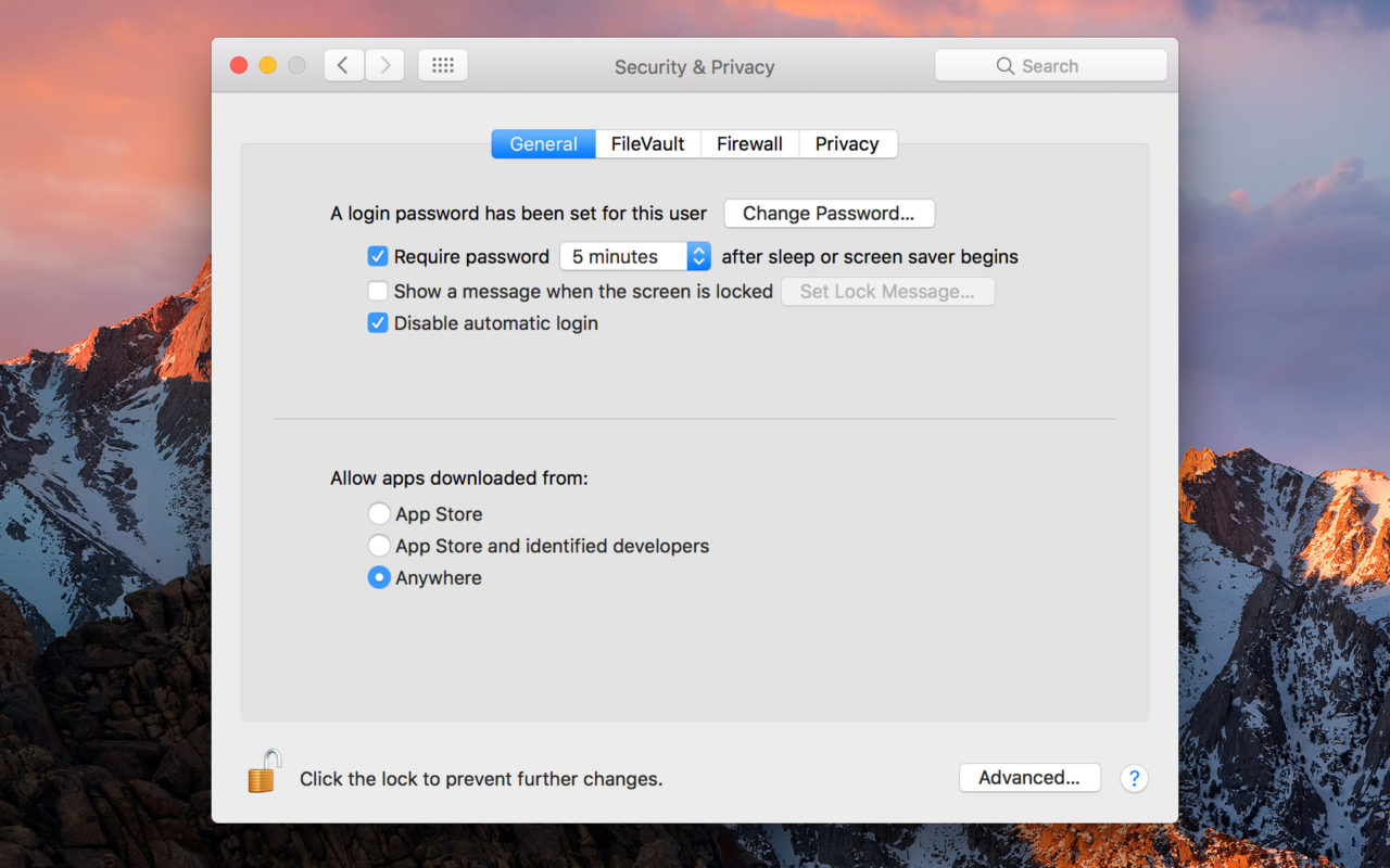 Mac specify where to download